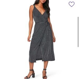 NWT Paige marina wrap dress
